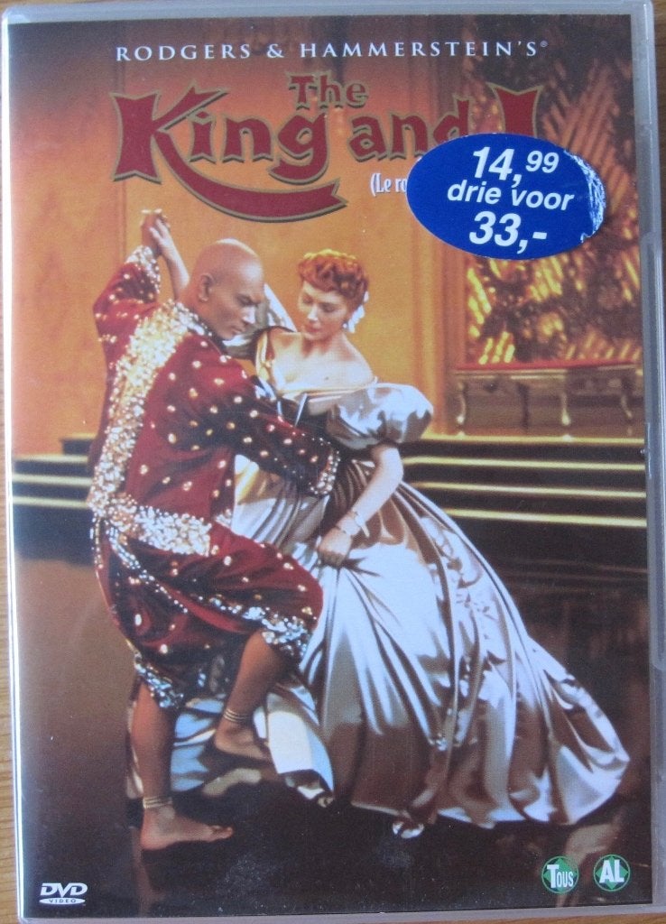 Rodgers & Hammerstein's The King and I - klassieker uit 1956, Drama, Ophalen of Verzenden, Zo goed als nieuw, 1940 tot 1960