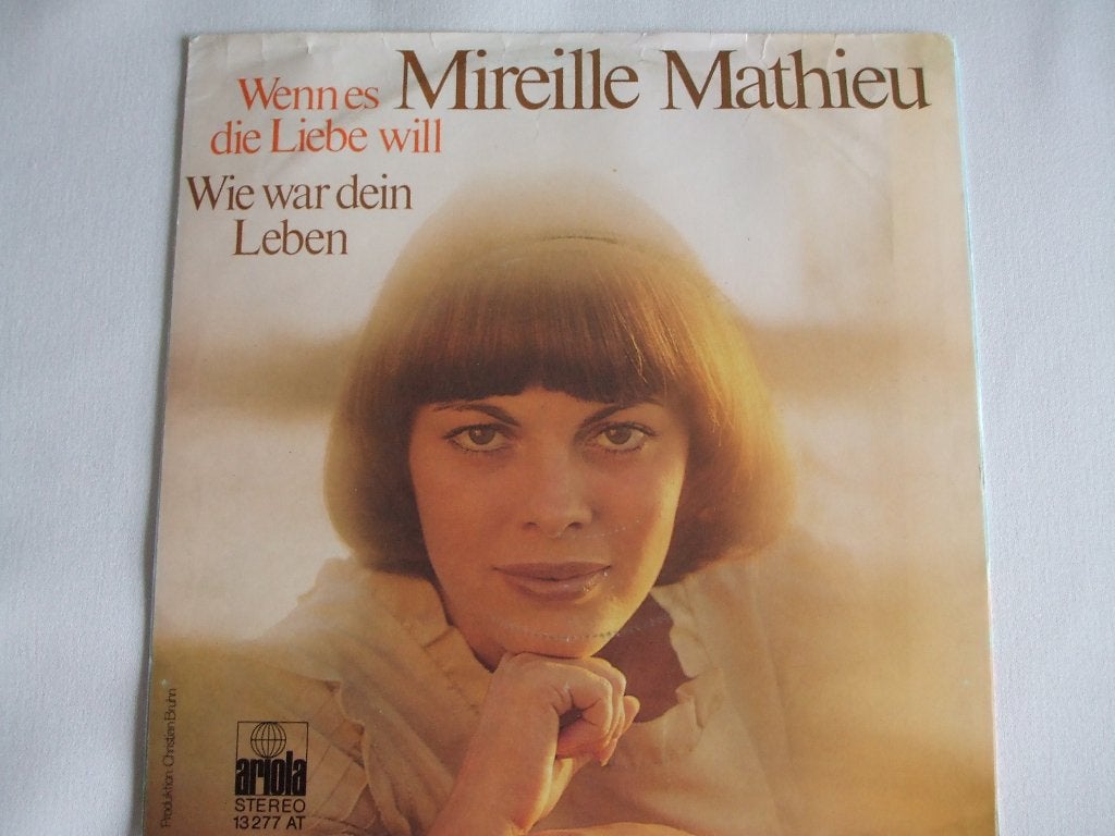 Vinyl Singles  Mireille Mathieu., 7 inch, Zo goed als nieuw, Pop, Overige typen