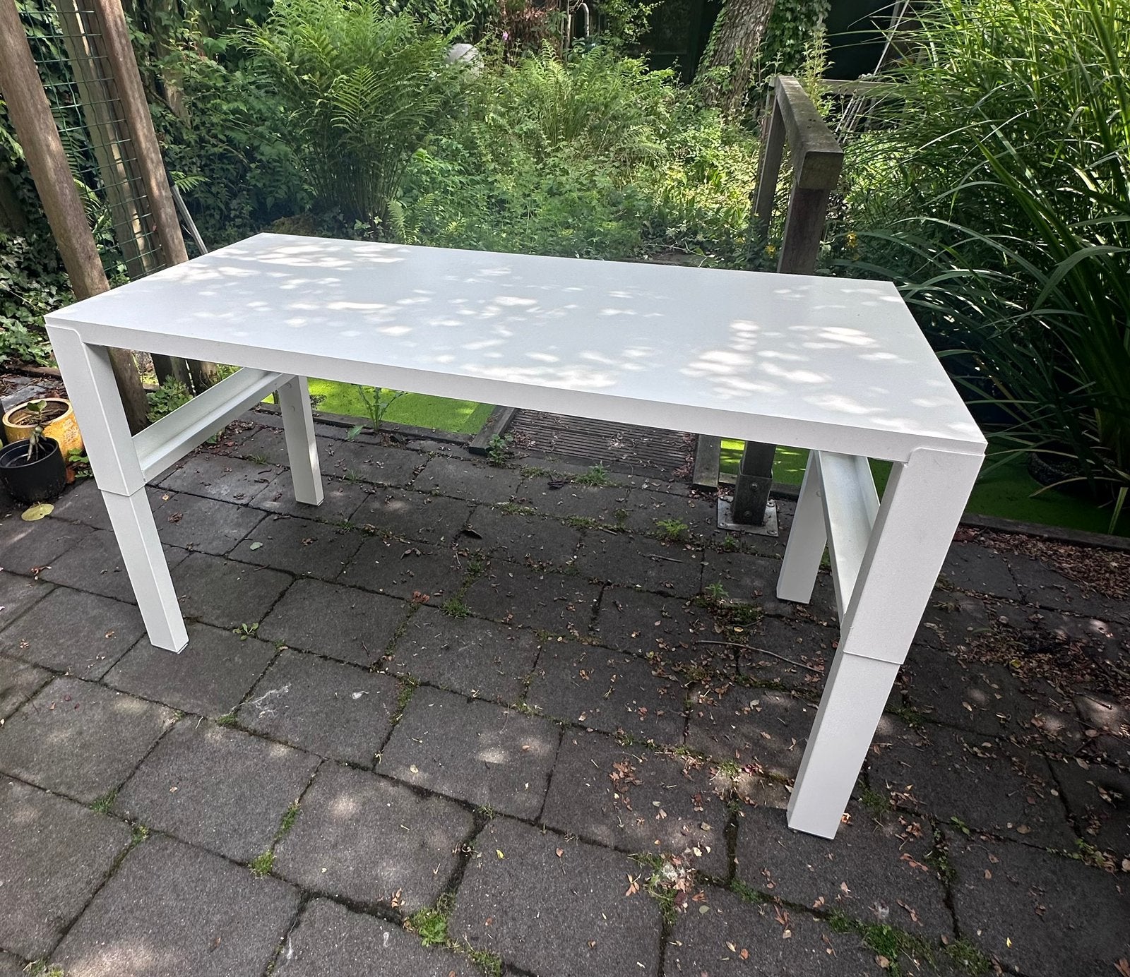 Ikea verstelbaar bureau Pahl, Ophalen, Gebruikt