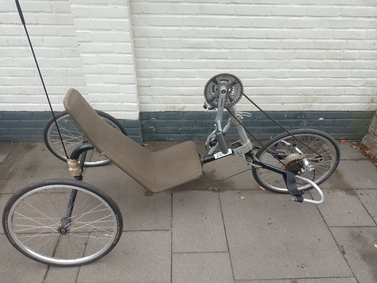 Varna Handbike nieuwe binnen en buitenbanden, Ophalen, Gebruikt, Onderstuur, Overige merken