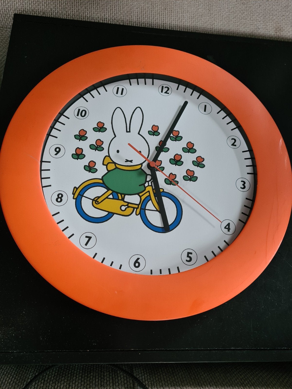 Vintage Nijntje Wandklok (1979) – Timelight Holland – Dick B, Ophalen of Verzenden