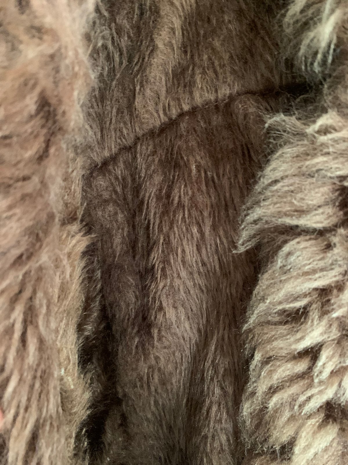 Vintage bodywarmer gilet afghan coat M, Maat 38/40 (M), -, Ophalen of Verzenden, Zo goed als nieuw