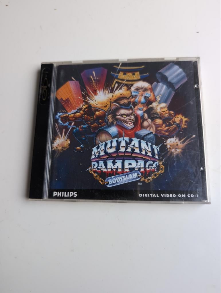 Mutant Rampage: Bodyslam - Philips CD-i Game, Spelcomputers en Games, Games | Overige, Gebruikt, Vechten, 1 speler, Ophalen of Verzenden