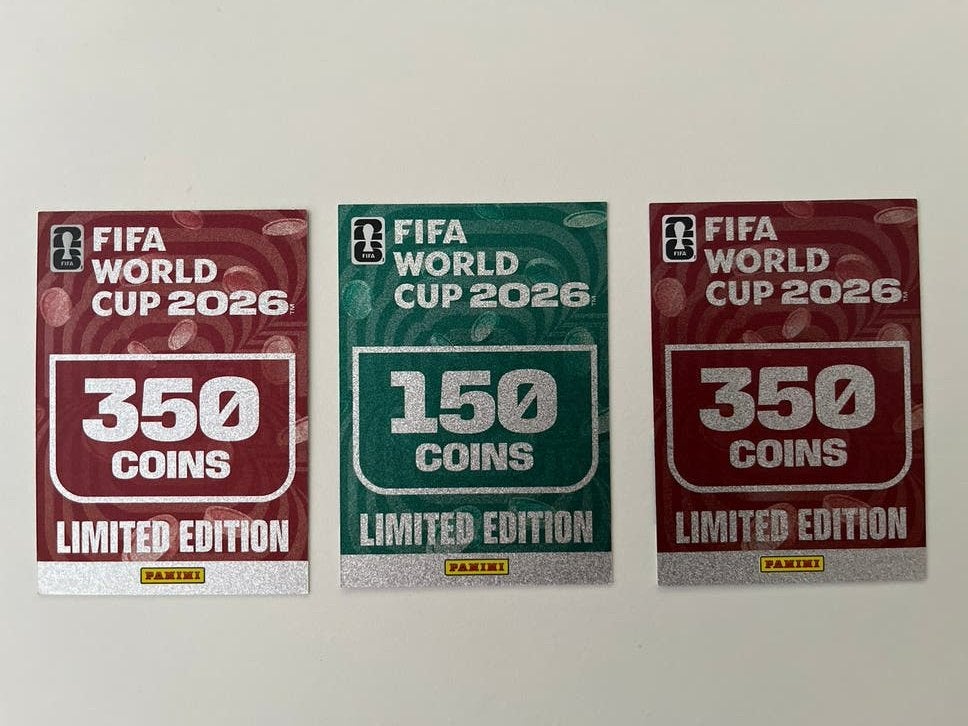 Panini FIFA World Cup 2026 Limited Edition Coins, Ophalen of Verzenden, Nieuw, Overige sporten, Spelerskaart
