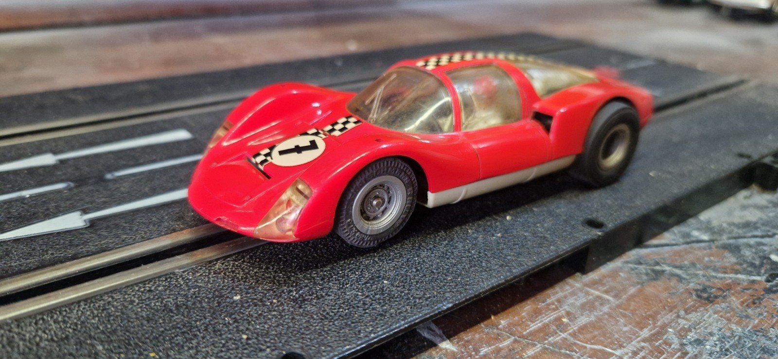 Fleischmann auto rallye Porsche 3220 slotcar racebaan auto, Ophalen of Verzenden, Elektrisch, Fleischmann