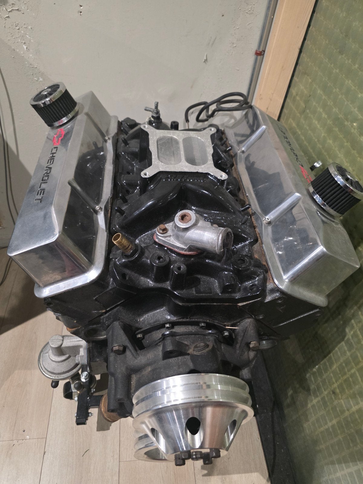 SBC 350 4 bolt gereviseerd stage 2 5.7L LPG (4L80E + Holley), Ophalen, Nieuw, Amerikaanse onderdelen