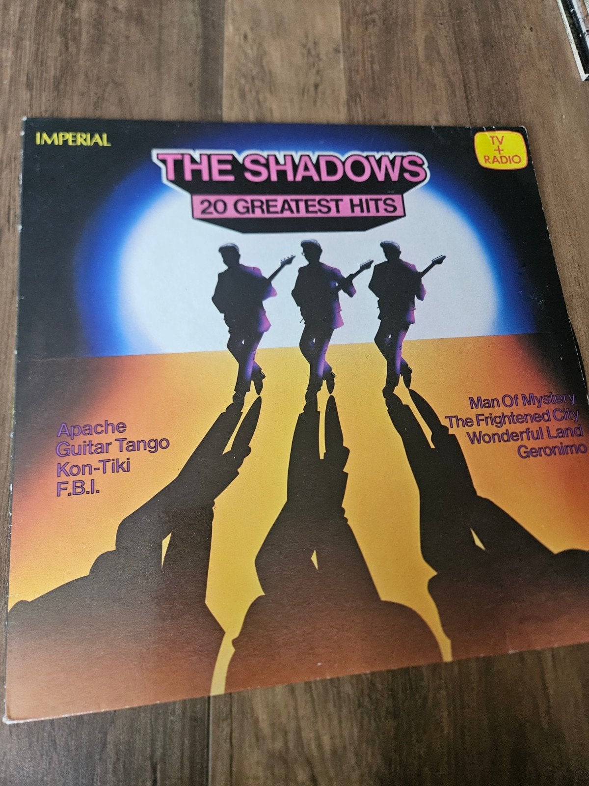 The Shadows - 20 Greatest Hits LP (Imperial), Cd's en Dvd's, Vinyl | Pop, Ophalen of Verzenden, Gebruikt, 12 inch