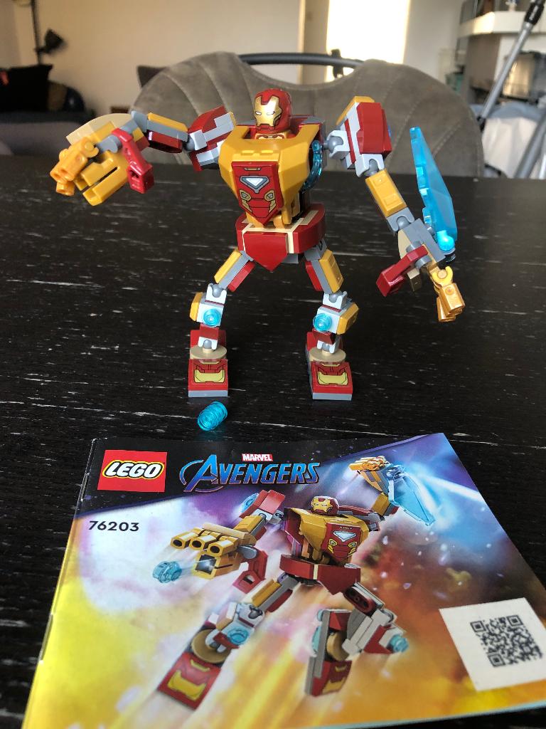 Lego marvel Avengers 76203, Ophalen of Verzenden, Zo goed als nieuw