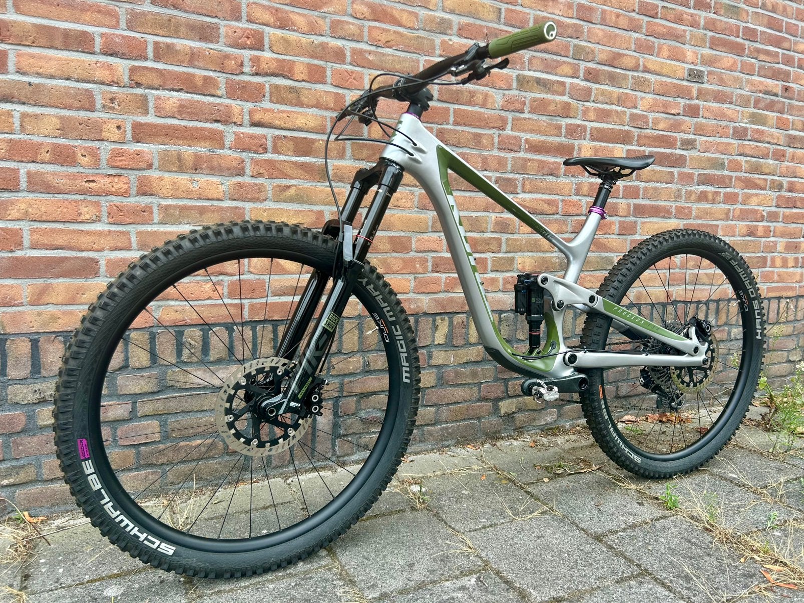 Kona Process 134 CR/DL carbon trail MTB maat L met upgrades., Fully, Ophalen of Verzenden, Zo goed als nieuw, Overige merken