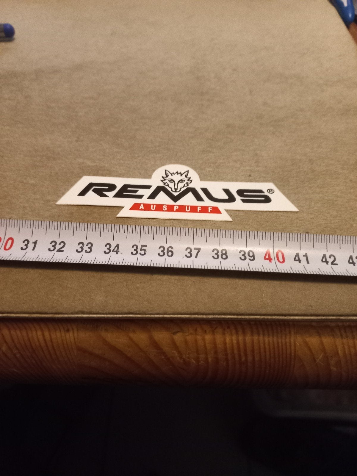 Remus Auspuff Sticker -, Ophalen of Verzenden, Nieuw