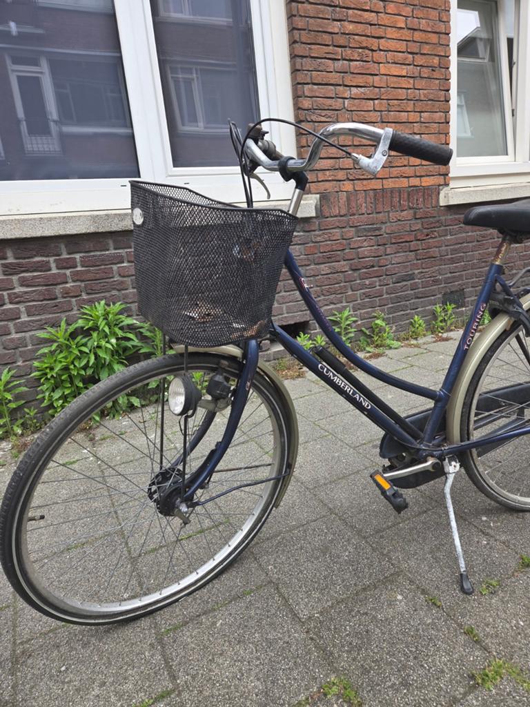 Grote opknapfiets met goede kettingkast, Gebruikt, Velgrem, 56 cm of meer, Ophalen