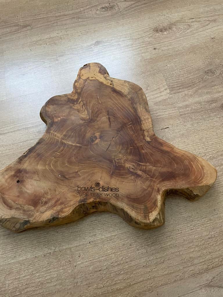 Super mooie natuurlijk houten bowls and dishes!, Ophalen of Verzenden, Zo goed als nieuw