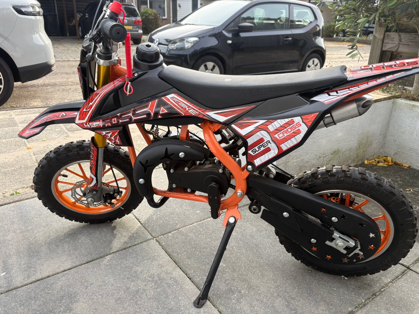 49cc mini bike, Fietsen en Brommers, Ophalen, Overige typen, 49 cc, Zo goed als nieuw