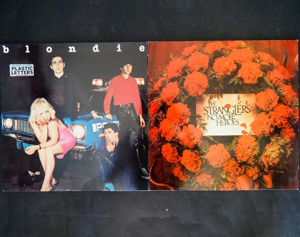 Blondie Plastic Letters - Stranglers no more heroes - punk, Gebruikt, Alternative, Ophalen of Verzenden, 1970 - 1979