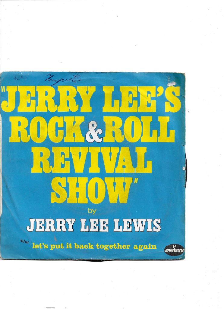 7"Single Jerry Lee Lewis-Jerry Lee's rock & roll revival sho, Cd's en Dvd's, Vinyl Singles, Ophalen of Verzenden, Gebruikt, 7 inch
