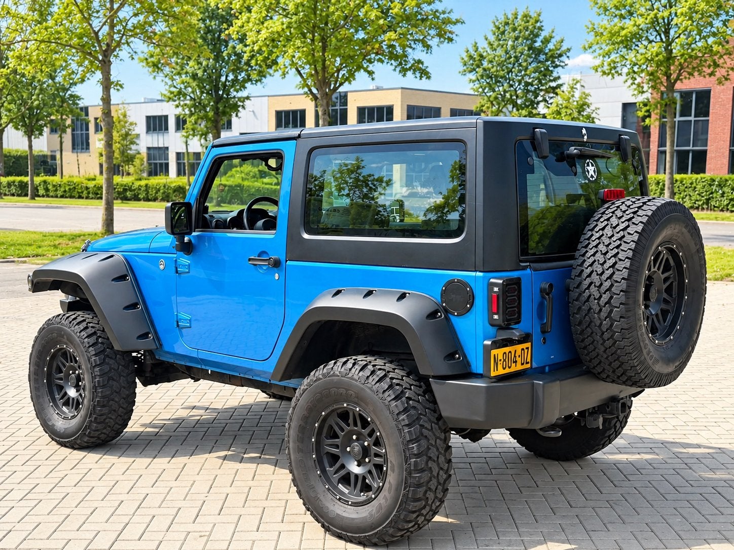 JEEP WRANGLER JK 3.8 V6 SAHARA EXTREME EDITION YOUNGTIMER‼️, Auto's, Euro 5, Stof, 1800 kg, 3800 cc
