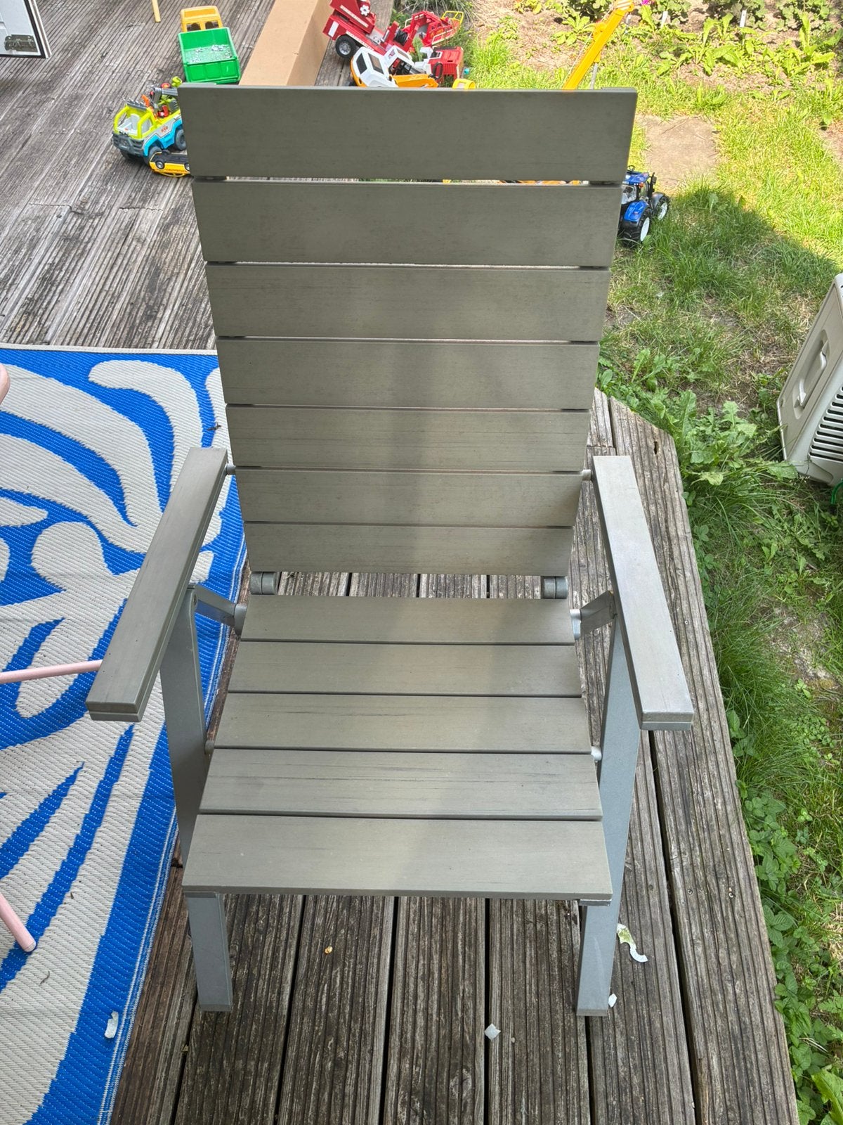 Ikea Falster tuinstoel verstelbaar, Tuin en Terras, Tuinstoelen, Ophalen, Zo goed als nieuw, Hout, Verstelbaar
