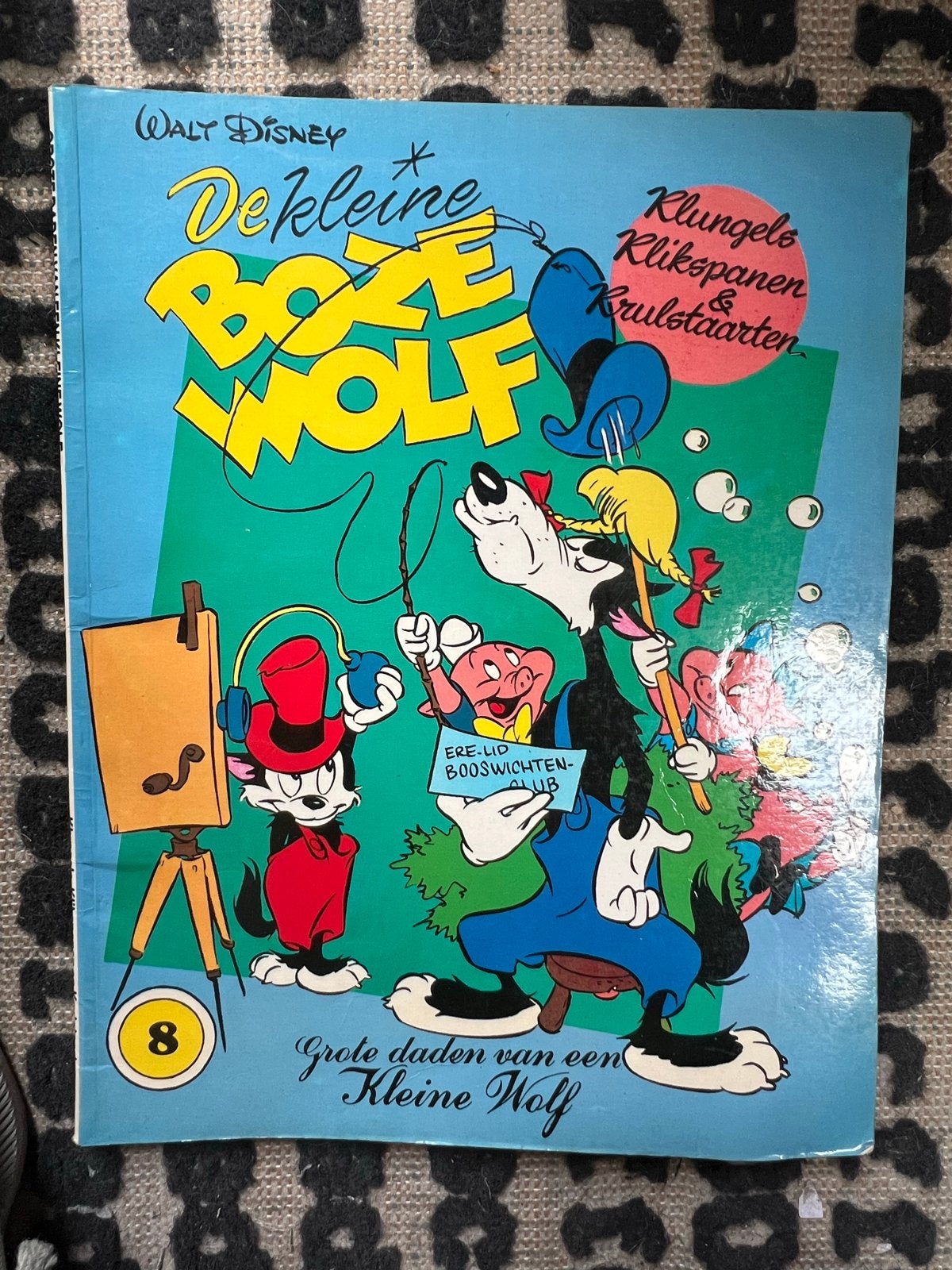De Kleine Boze Wolf - Grote daden van een Kleine Wolf, Eén stripboek, Ophalen of Verzenden, Gelezen