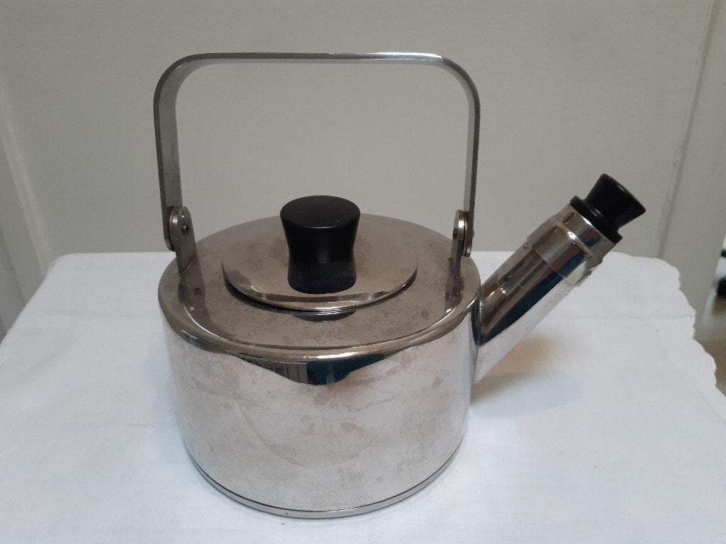 Fluitketel Ikea vintage model 209-22 1930, RVS, IKEA, Zilver, Zo goed als nieuw, Metaal