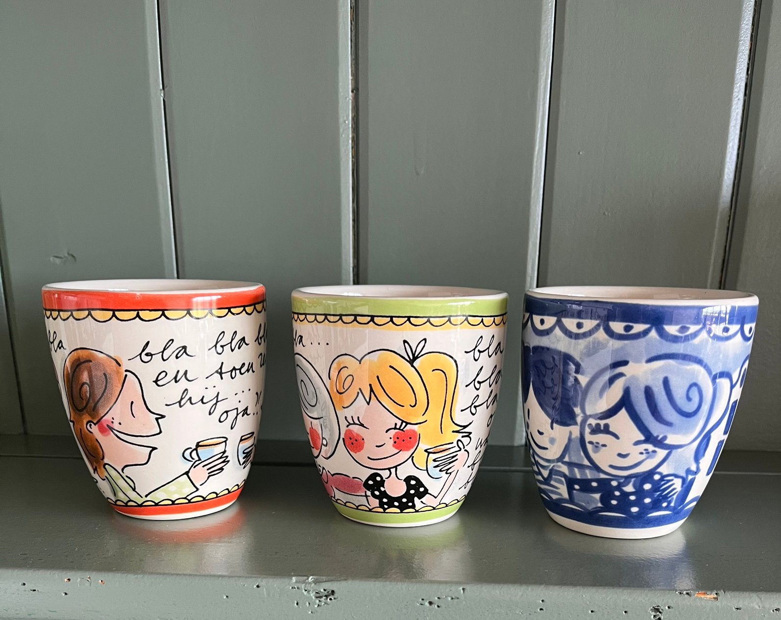 Blond Amsterdam koffie-kopjes, Huis en Inrichting, Keuken | Servies, Blond Amsterdam, Ophalen of Verzenden, Zo goed als nieuw
