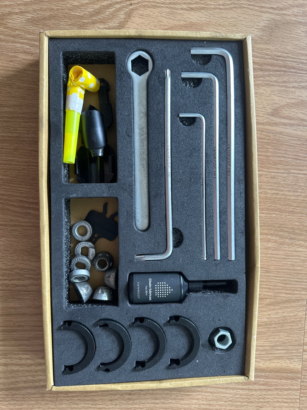 Complete VanMoof gereedschapskist / toolbox, Fietsen en Brommers, Elektrische fiets, Overige typen, Staal, Ophalen of Verzenden