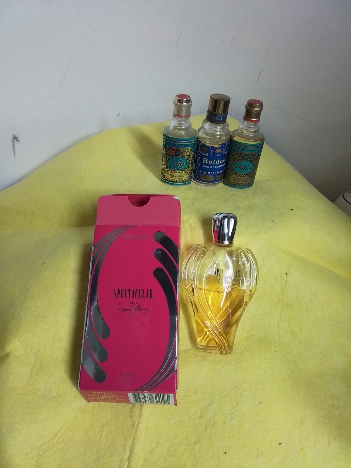 15445)  parfum   boldoot/ 4711/ spectaculair, Verzamelen, Parfumverzamelingen, Ophalen of Verzenden, Miniatuur