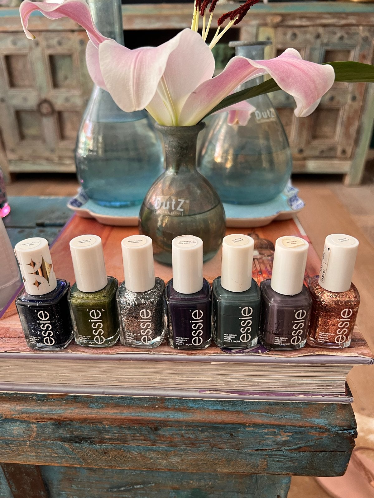 Essie Nagellak Collectie - Diverse Kleuren 7 x, Ophalen of Verzenden, Zo goed als nieuw, Overige typen