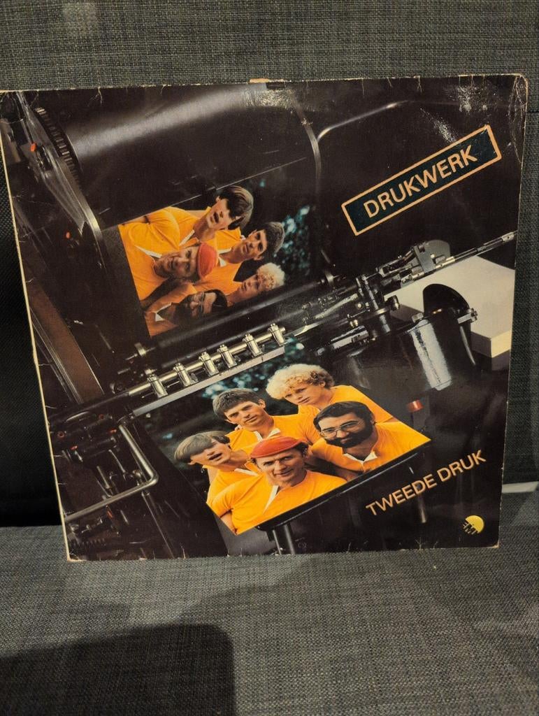 LP - Drukwerk - Tweede Druk, Cd's en Dvd's, Vinyl | Nederlandstalig, Gebruikt, 1980 - 1989, Ophalen of Verzenden, Pop