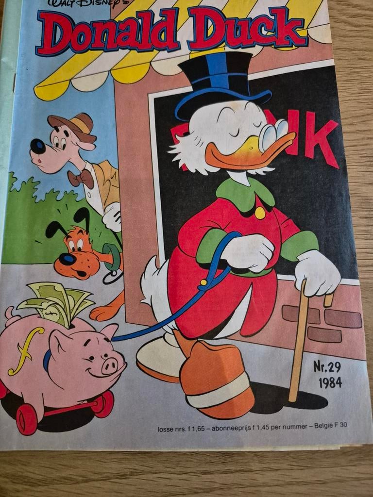 Donald Duck Weekblad Nr. 29 - 1984, Boeken, Stripboeken, Gelezen, Eén stripboek, Ophalen of Verzenden