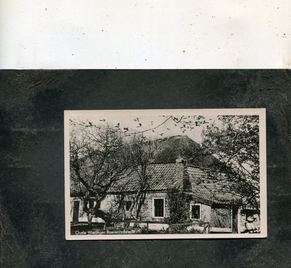 Ansicht Oude Wieringer boerenhofstede, Verzenden, 1940 tot 1960, Gelopen