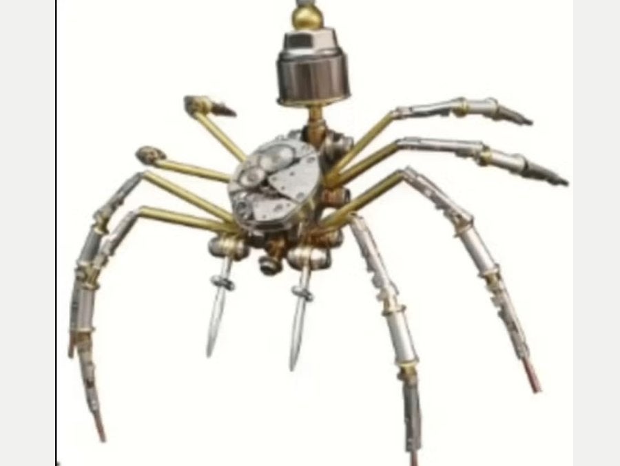 Steampunk metalen Insect bouwset - Nieuw.