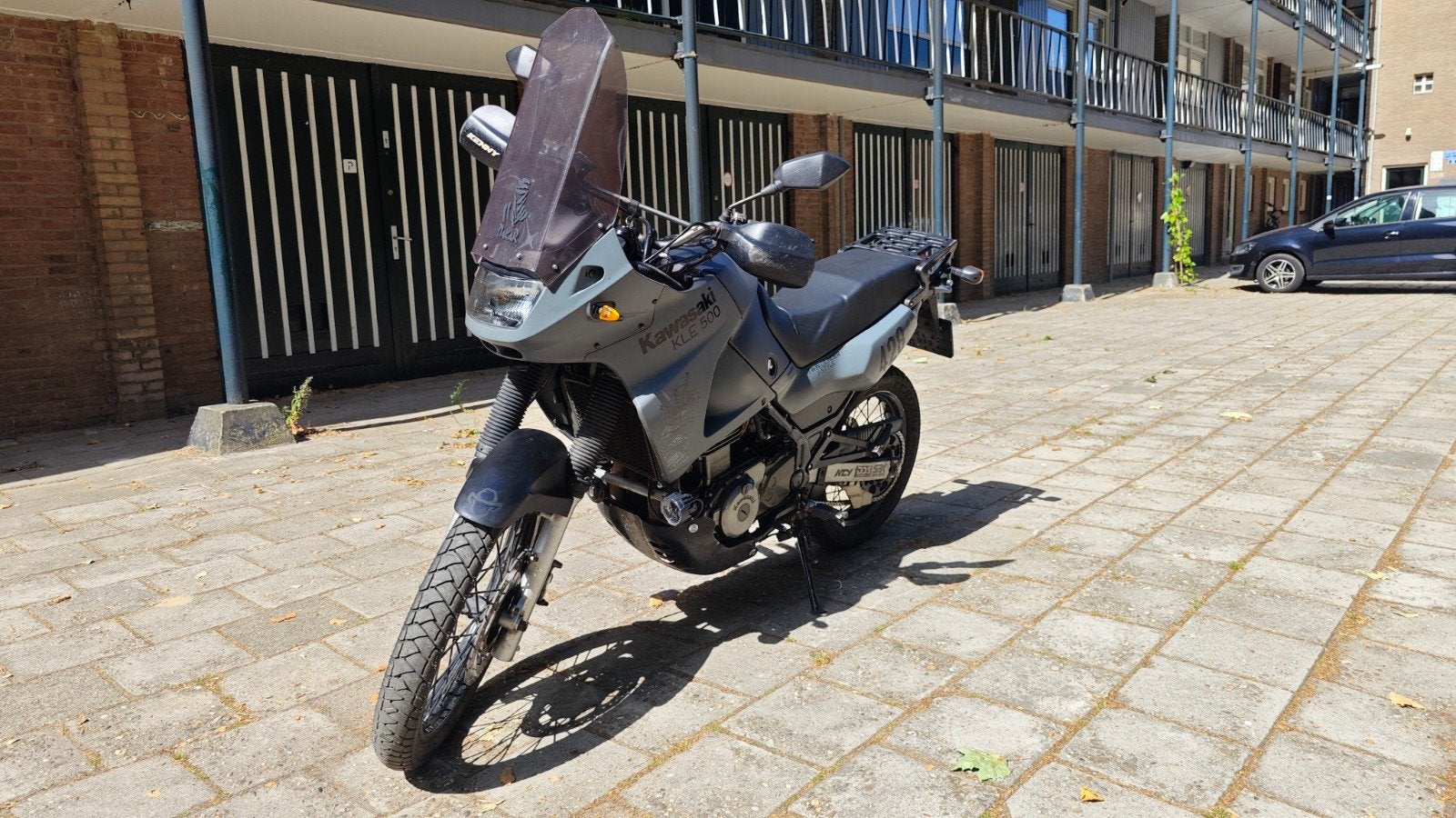 Kawasaki KLE 500 | Adventureklaar | Anakee banden | CarPlay, Sportuitlaat, 2 cilinders, Gebruikt, Particulier