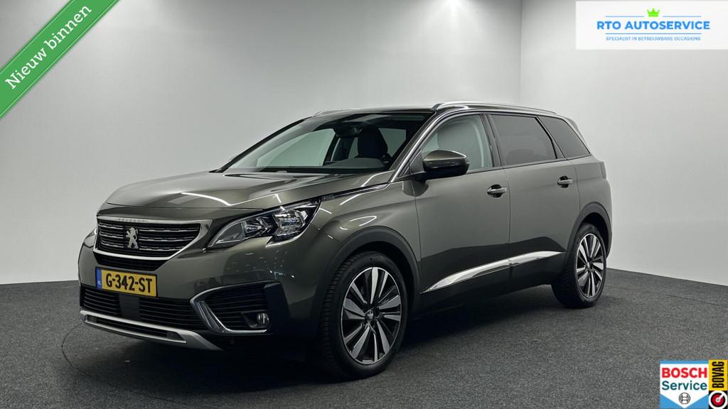 Peugeot 5008 1.2 PureTech Blue Lease Premium NAVI LM CAMERA., 1280 kg, Gebruikt, 1199 cc, Met garantie (alle)