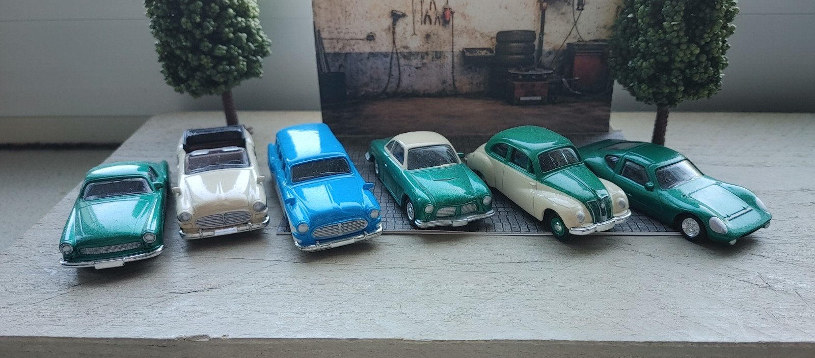 grell auto.s oostblok collectie 6st, Hobby en Vrije tijd, Verzenden, Zo goed als nieuw, Auto, Overige merken