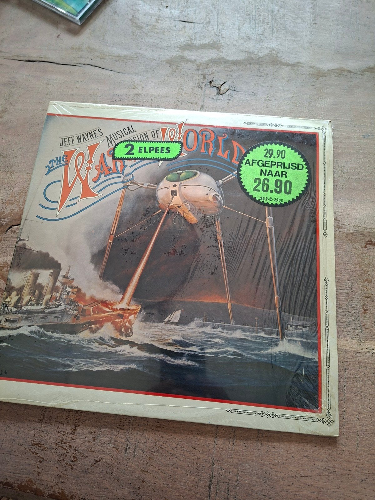 Jeff Wayne's Musical Version of The War of the Worlds elpee, Rock, Ophalen of Verzenden, Dubbel-LP, 12 inch
