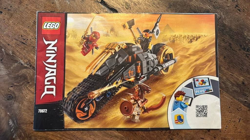 Lego ninjago 70672, Ophalen of Verzenden, Gebruikt, Complete set, Lego