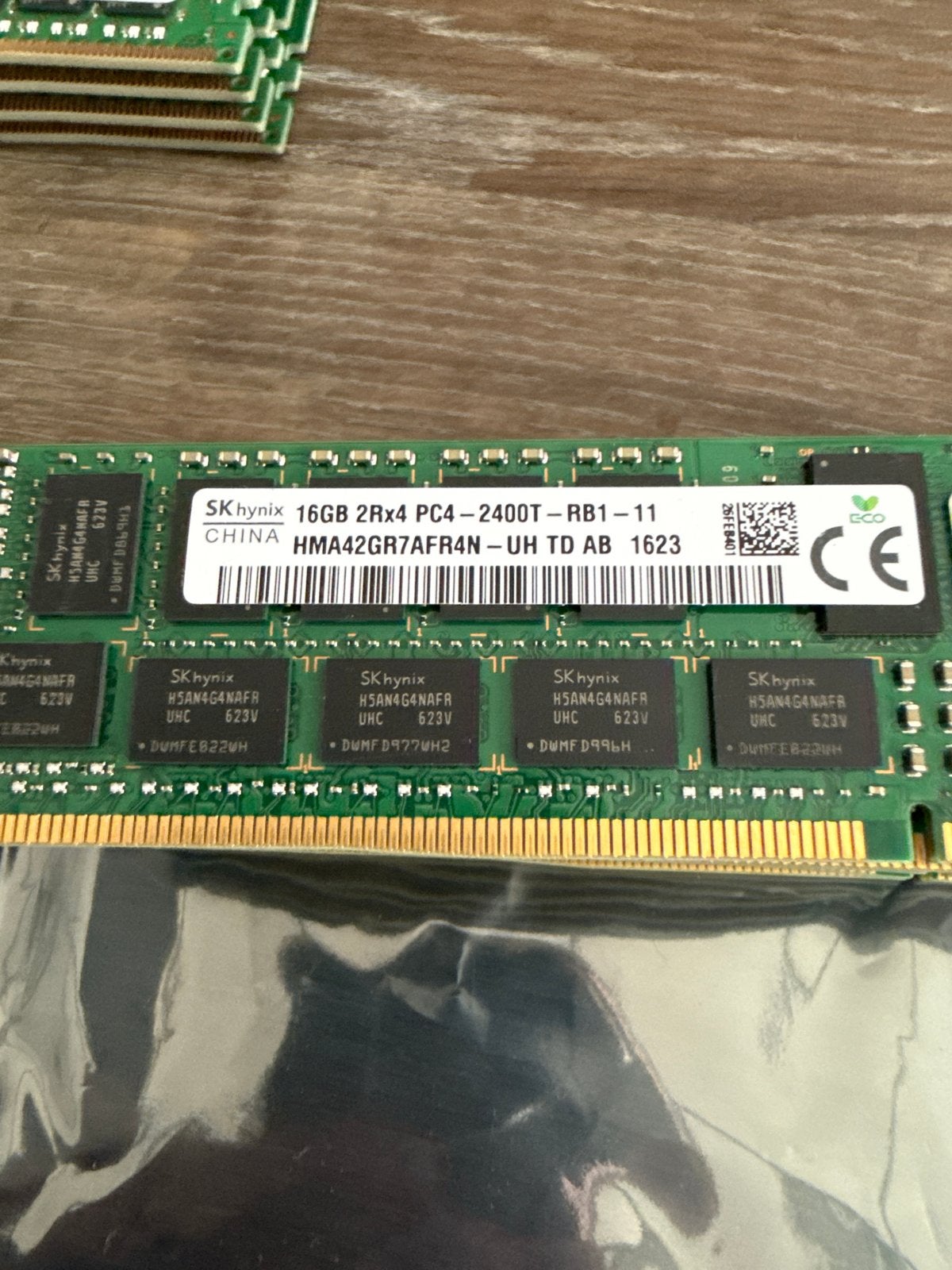 8x Lenovo DDR4 16GB PC4-2400T Geheugen Modules, Computers en Software, RAM geheugen, Gebruikt, Server, DDR4, Ophalen of Verzenden