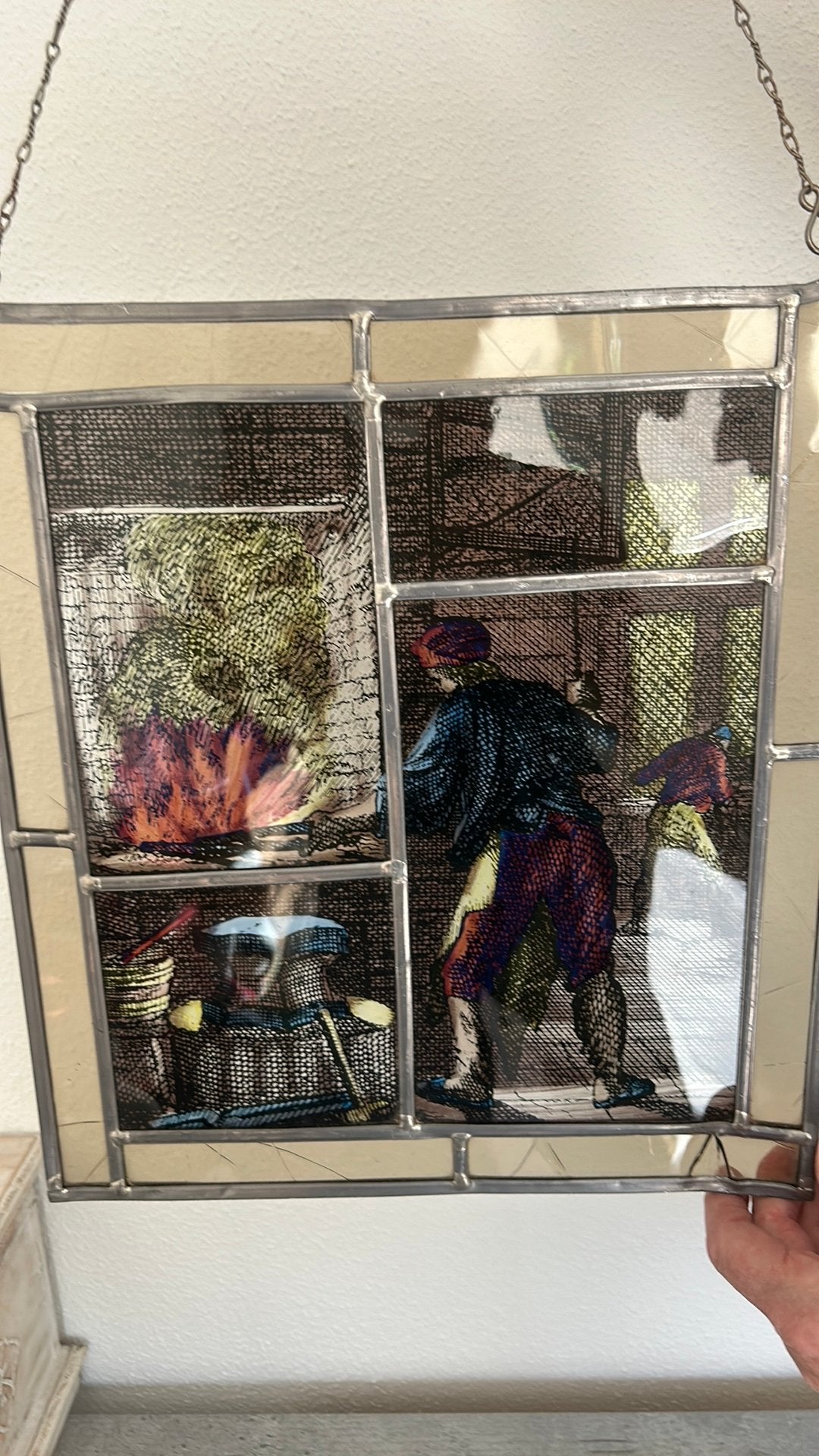 Glas in lood, Antiek en Kunst, Ophalen of Verzenden