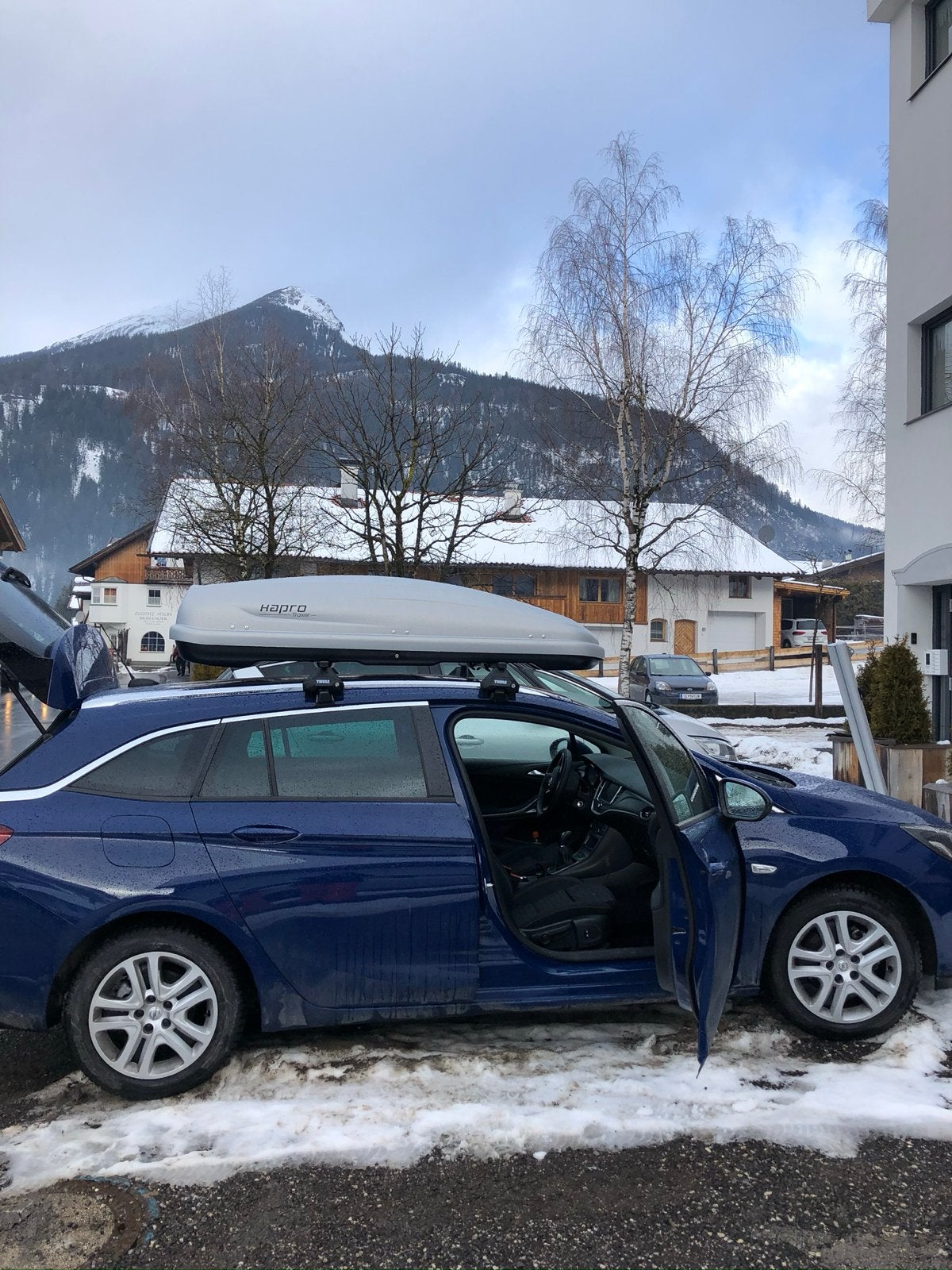 Thule dakdragers voor Opel Astra J Tourer, Auto diversen, Dakdragers, Ophalen, Gebruikt