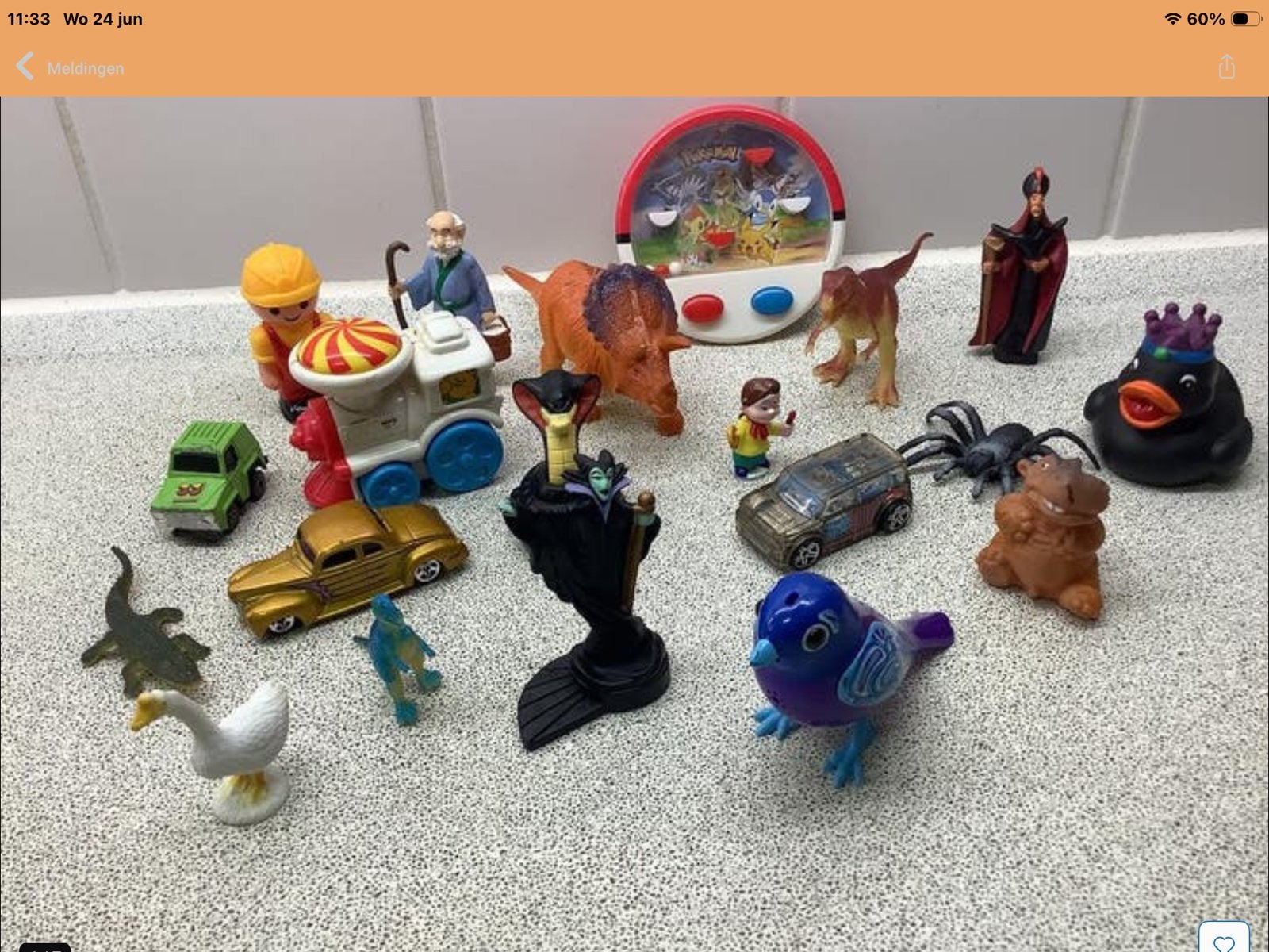 Grote verzameling speelfiguren en kleine objecten, Verzenden, Gebruikt, Jongen of Meisje