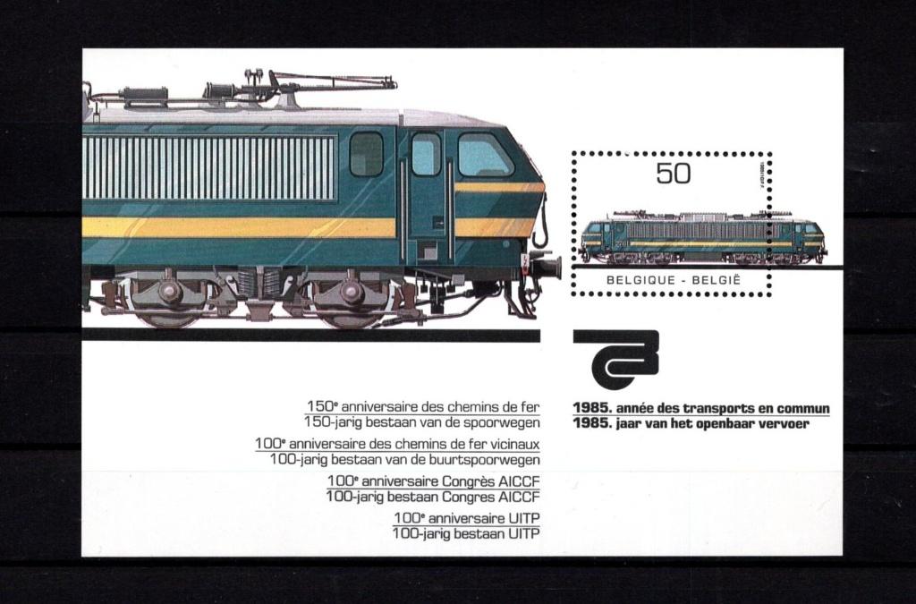 Belgie postfris *** Spoorwegen - blokje 61  --  R841, Verzenden, Postfris