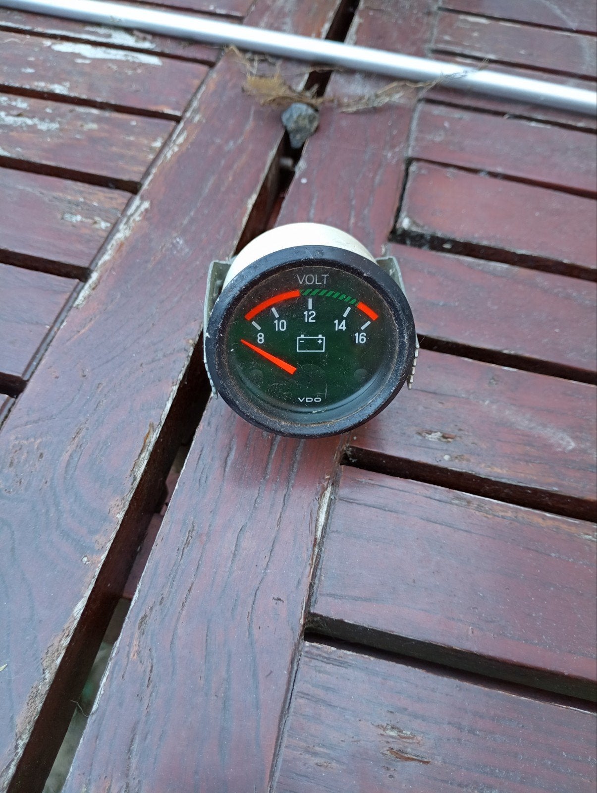 saab 99 of 900 volt meter voor op het dashboard, Auto-onderdelen, Ophalen of Verzenden, Gebruikt, Saab