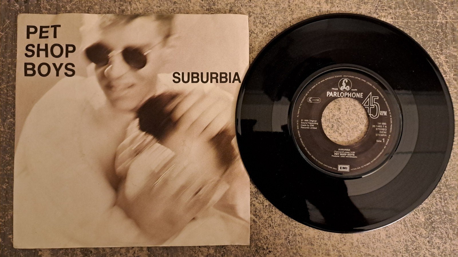 Pet shop boys  - surburbia, Gebruikt, 7 inch, Pop, Fotohoes