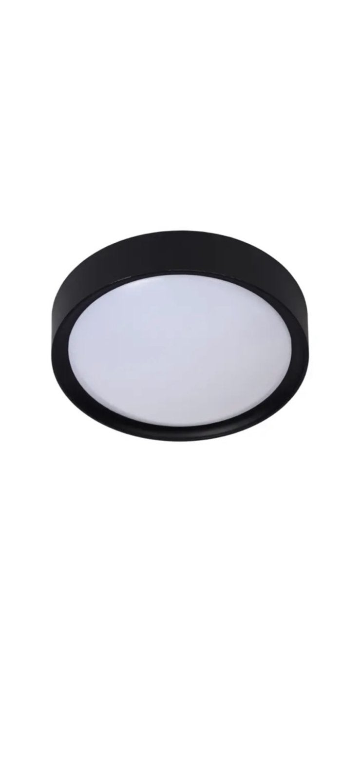 Plafondlamp Lex plastic 25cm doorsnee, Ophalen of Verzenden, Zo goed als nieuw