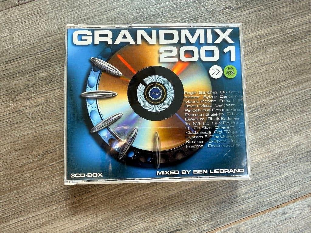 3 cd box Ben Liebrand Grandmix 2001, Ophalen of Verzenden, Zo goed als nieuw