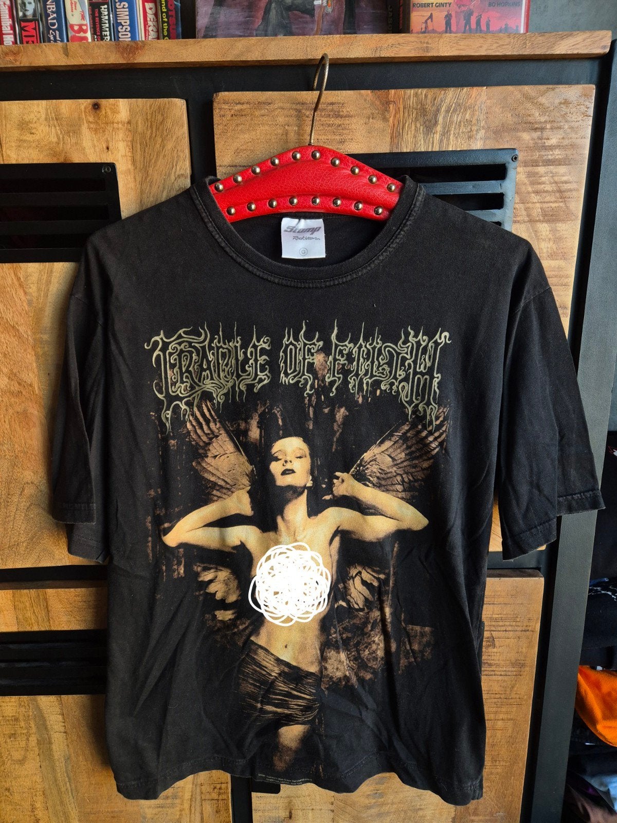 Vintage Cradle of Filth Concert/Tour T-shirt jaren '90, Ophalen of Verzenden, Maat 56/58 (XL)