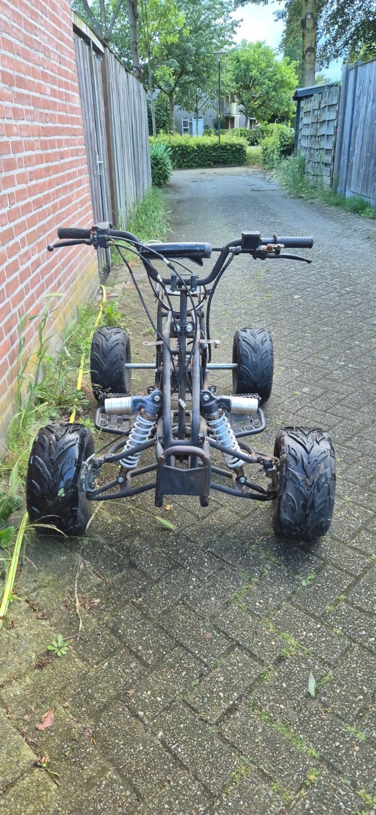 Quad frame, Ophalen