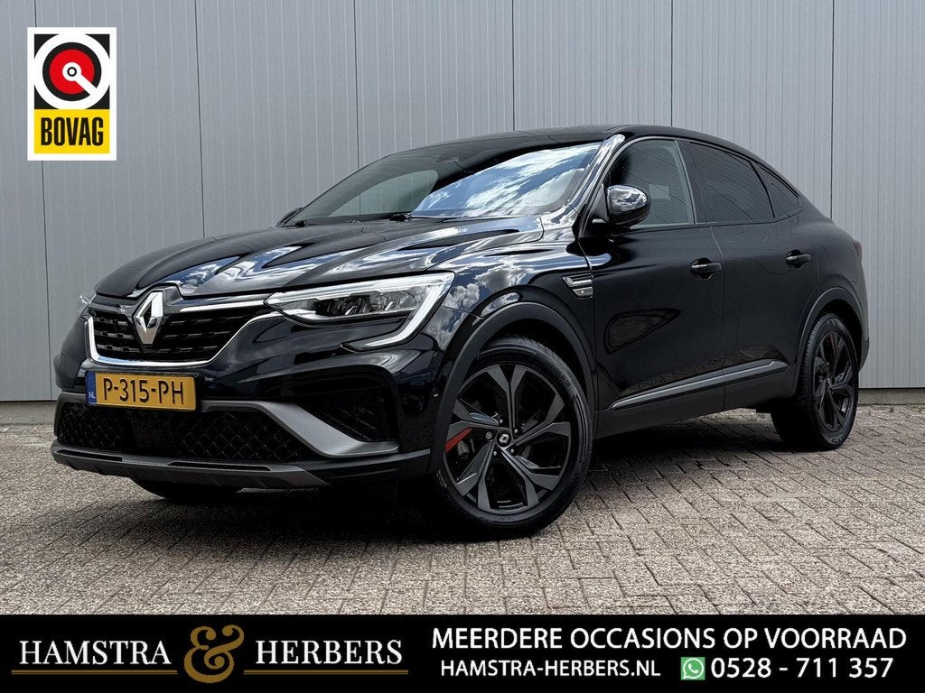 Renault Arkana 1.6 E-Tech Hybrid 145 R.S. Line zwart, Arkana, Gebruikt, Euro 6, Zwart