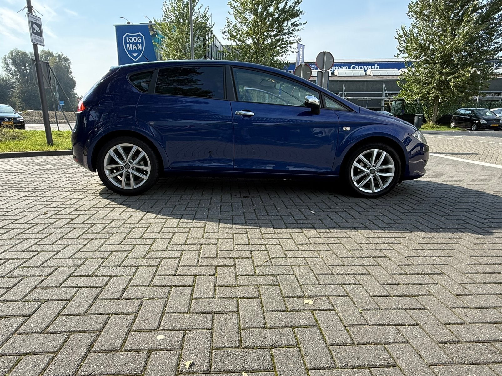 Seat Leon 1.6 75KW 2006 Blauw, Auto's, 4 cilinders, 1200 kg, Particulier, 57 €/maand