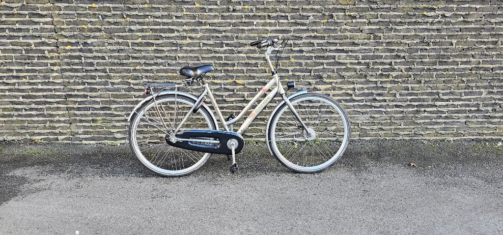 Gazelle damesfiets met 3 versnellingen en rollerbrake-remmen, Ophalen, Versnellingen, Gazelle, 53 tot 56 cm